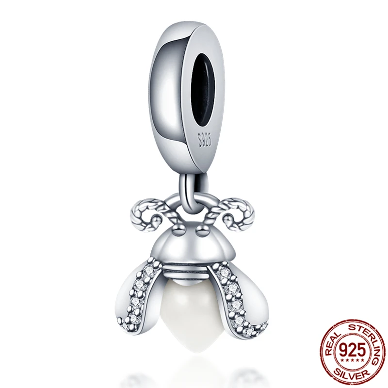

Женские маленькие бусины из серебра 100% пробы, подходят для браслетов Pandora