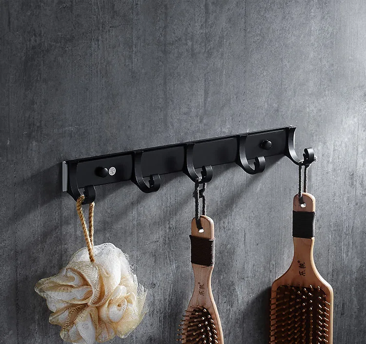 

Stainless Steel Bathroom Accessories Chrome Kitchen Organizer Holder Corner Shelf Black Wall Shower Shelf Hardware Set