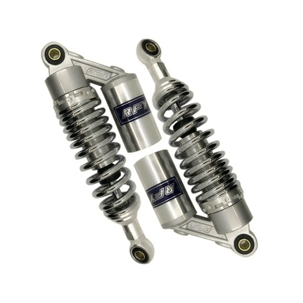 

Universal Grey 280mm 11'' Eye Diameter 10mm Spring 8mm Motorcycle Dirt Bike Scooter ATV Rear Air Shock Absorbers Suspension D30