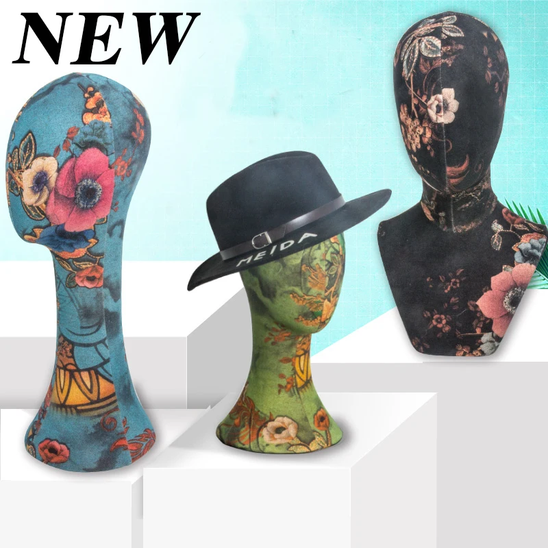 Женский абстрактный манекен головной убор парик шарфы головные уборы ожерелье