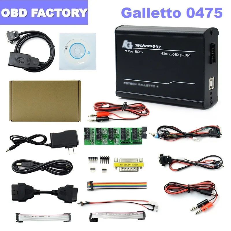 Fgtech Galletto V54 ECU программист добавить функция BDM/OBD K-CAN V54 Fgtech Galletto 4 V54 мастер чип инструмент настройки Galletto 0475