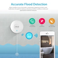 smart water leak alarm sensor z wave water flood leakage sensor with remote probe water resistant security protection