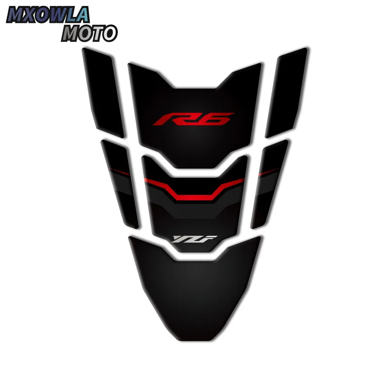 

Цвет 3D светоотражающий мотоциклетный для YZFR6 R6 YZF 00-20-1 шт., 16, 17, 18, 19, защитная накладка на топливный бак Стикеры наклейка светоотражающие