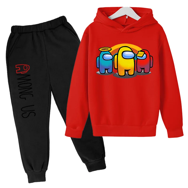 

Baby Clothes Boy's Hoodie Long-sleeved Top + Sports Trousers 2-piece Spring and Autumn Suit Children's Girls Casual Sportswear