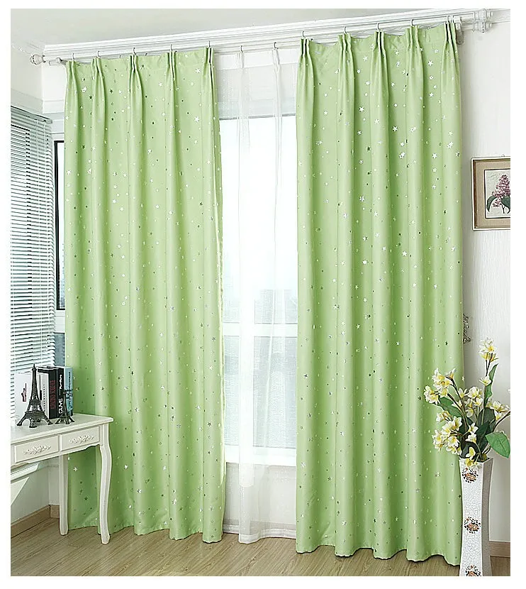 Новое поступление однотонные занавески роскошные для окон с тиснением