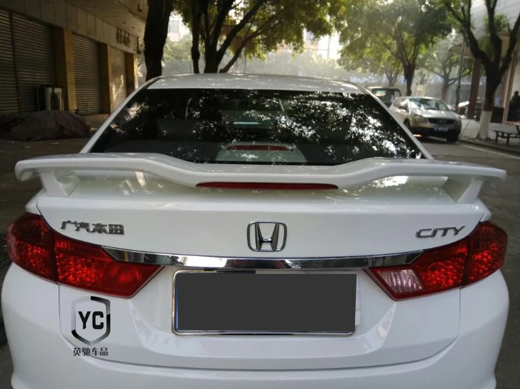 Спойлер для Honda City GT Style 2015 2016 2017 автомобильное украшение в виде хвостового крыла