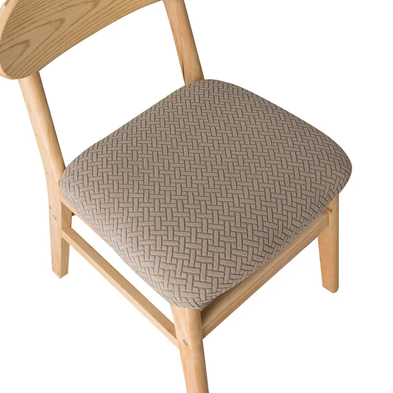 Съемный чехол для стула жаккардовый эластичный на стул столовой кухни 6 шт./компл.