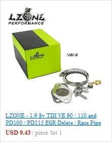 LZONE-EGR комплект для удаления/EGR заглушка клапана для LAND ROVER DISCOVERY 2& DEFENDER TD5 JR-EGR11