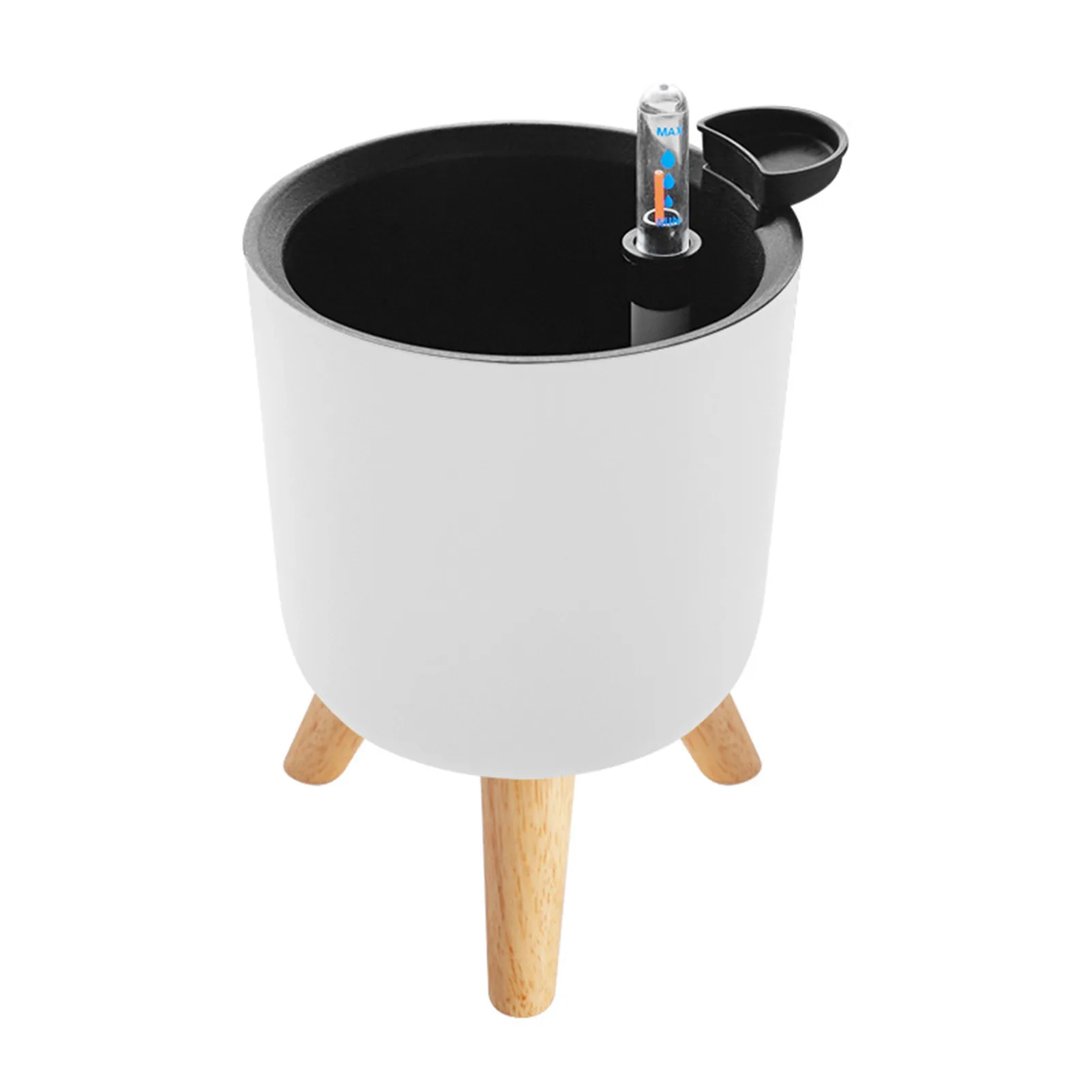 

Modern Planter With Stand Watering Flowerpot Gardening Accessory Remarkable