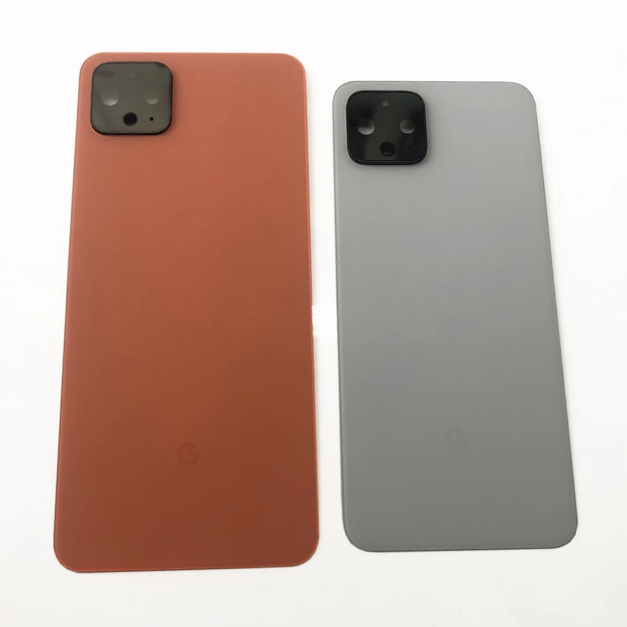 100% оригинальная крышка батарейного отсека для Pixel 4 задняя стеклянная дверь чехол