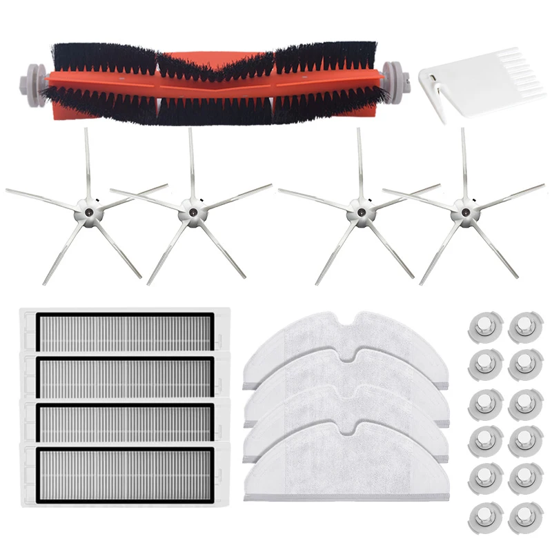 

Сменные детали для робота-пылесоса Xiaomi RoborockS6 S60 S65 S5 MAX S50 E25 E35