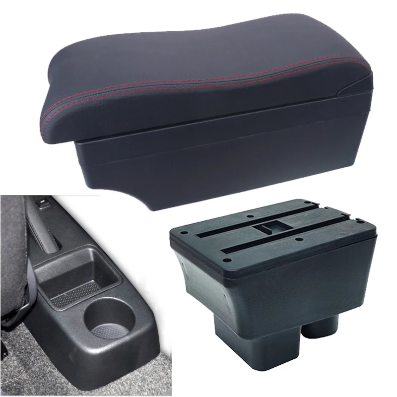 

Armrest Box For Skoda FABIA 2008-2014 Car Center Interior Retrofit Parts Storage Auto Accessories Simple Installation USB LED