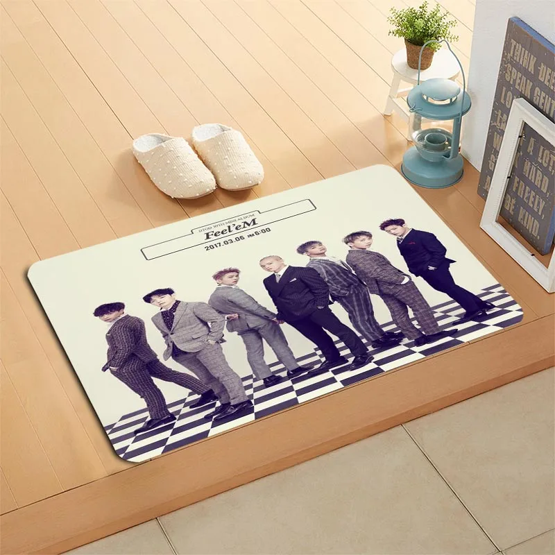 Коврик для ванной BTOB KPOP нескользящий коврик дома гостиной/прихожей