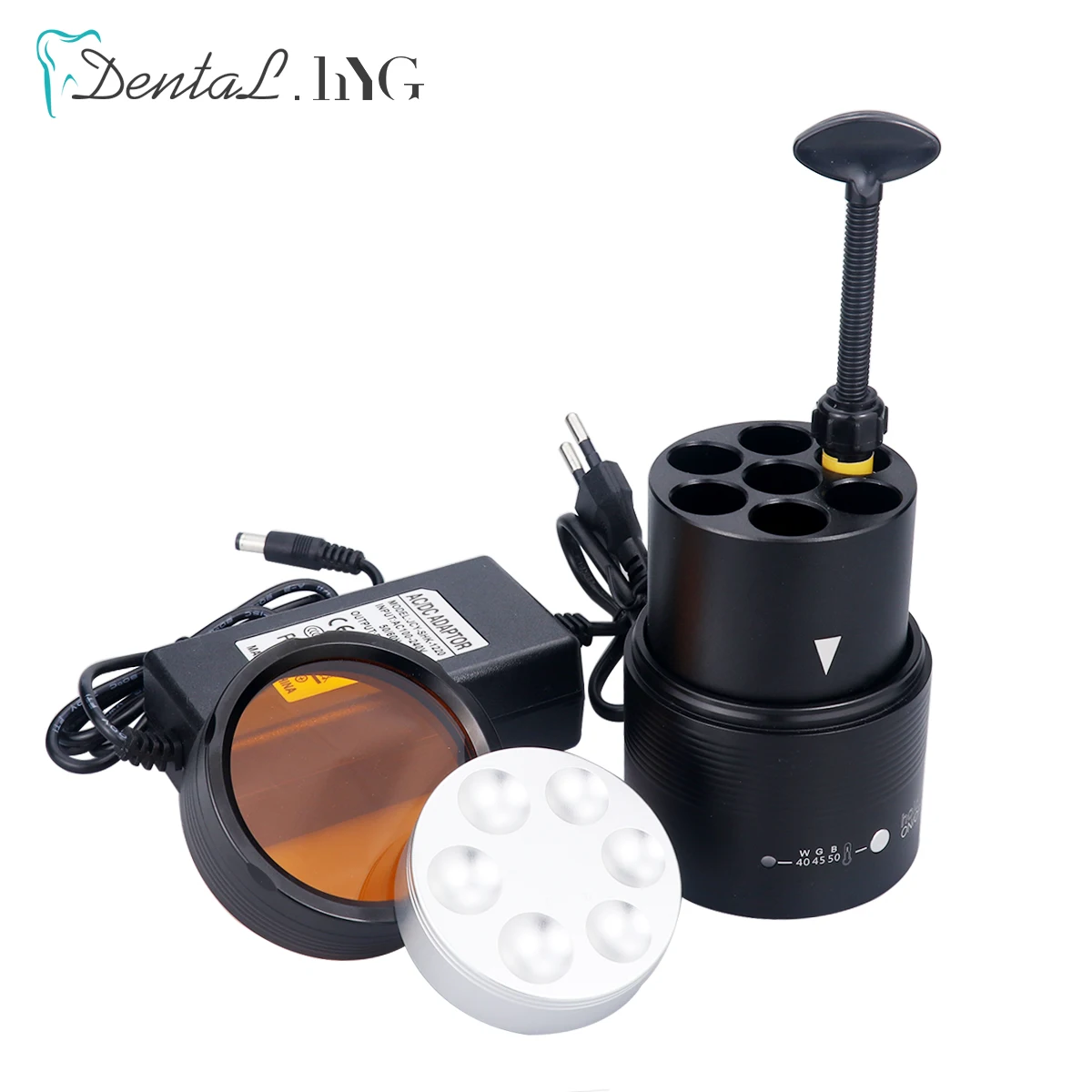 Dental Resin Heater Composite Material Soften 40/45/50℃ Heating Warmer With Plate Dentist Equipment Teeth Whitening US / EU Plug