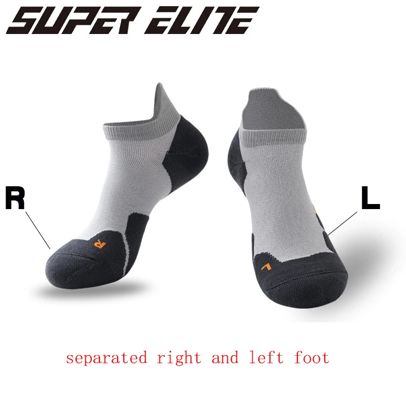 

Men Short Towel Bottom Basketball Socks Cotton Outdoor Sports Socks Autumn Winter Sweat-absorbent Fitness Running Socks SKG019