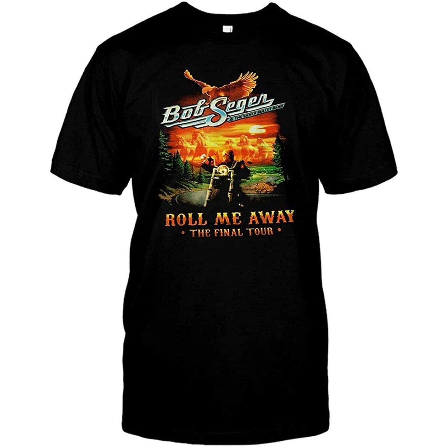 Винтажная рубашка с Бобом футболка надписью Seger Love Roll Me Away для мужчин и женщин