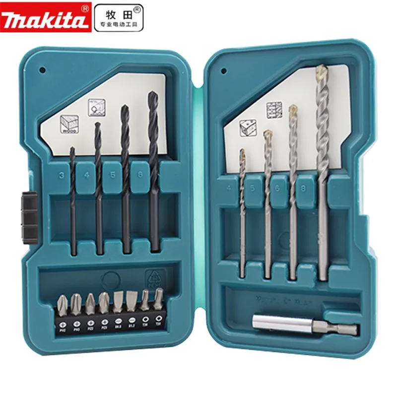 Makita D-53693 17 шт. Набор бит драйвера Impactx ~ высокоточные обработанные наконечники |