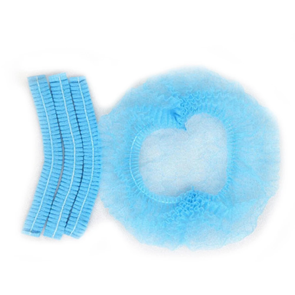 Permanent Makeup Disposable Hair Net Universal Sterile Hat Nonwovens Eyebrow Tattooing 100pcs For Eyebrow Tattooing Bath Cap