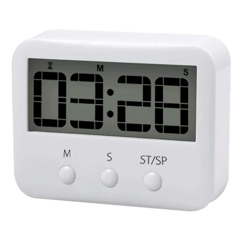 Многофункциональный кухонный таймер для приготовления пищи громкий ЖК дисплей