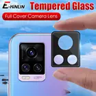 Защитное стекло для камеры Vivo V21 V20 Pro SE V21e V19, полное покрытие, 3D закругленный объектив, защита экрана, пленка из закаленного стекла для камеры