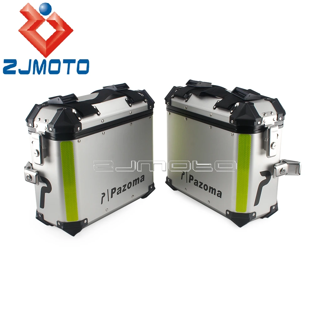 للبيع دراجة نارية السرج حقيبة 36L مقاوم للماء السلة صندوق الجانب أداة صندوق رف صناديق الأمتعة لسيارات BMW R1250GS F 750 800 850 GS V-Storm 650