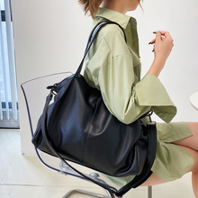 Bolsos de hombro negros grandes para mujer...