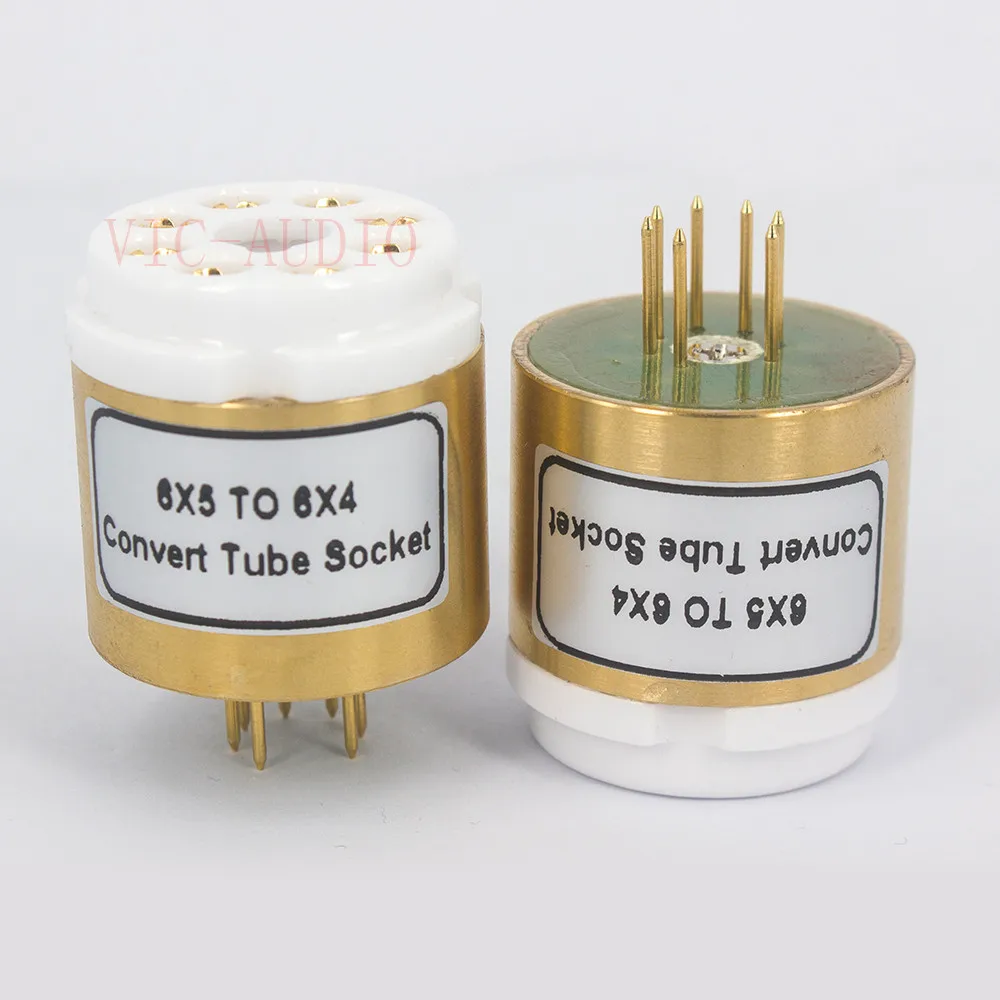 1 шт. 6X5 (верхняя часть) до 6X4 (нижняя трубка 8 контактов 7 сделай сам|vacuum tube|audio vacuum
