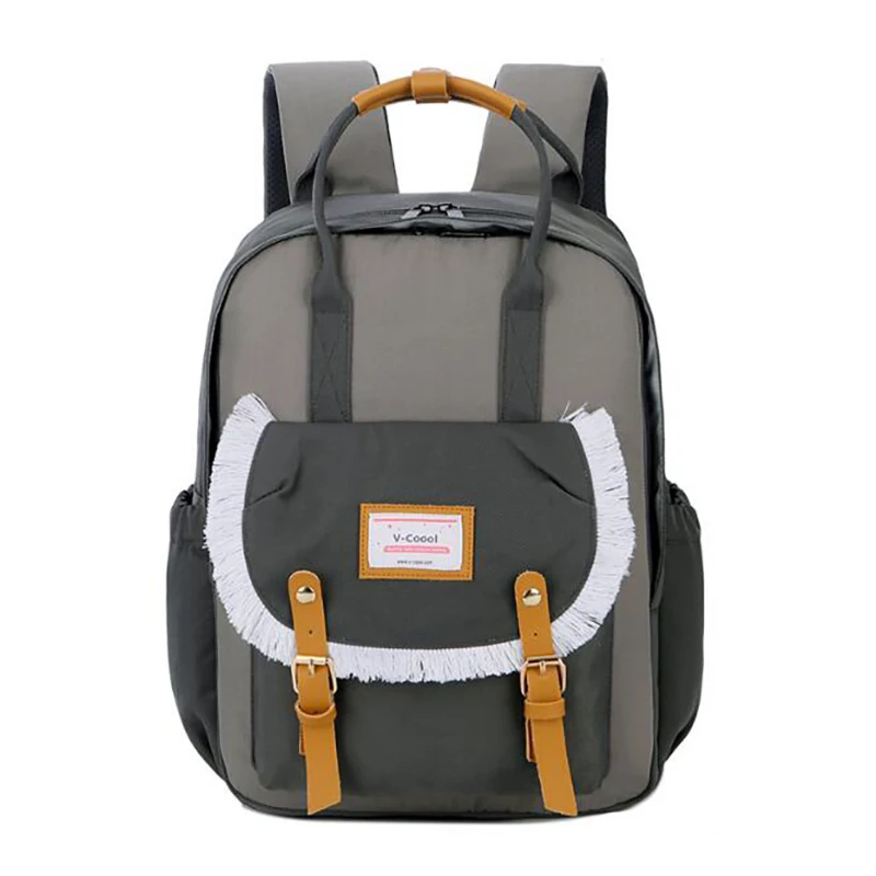 

Large Nappy Bag Backpack Mummy Maternity Bag Waterproof Diaper Bags Shoulder Bags Tassel 2 Style Baby Care for Mom BNA042