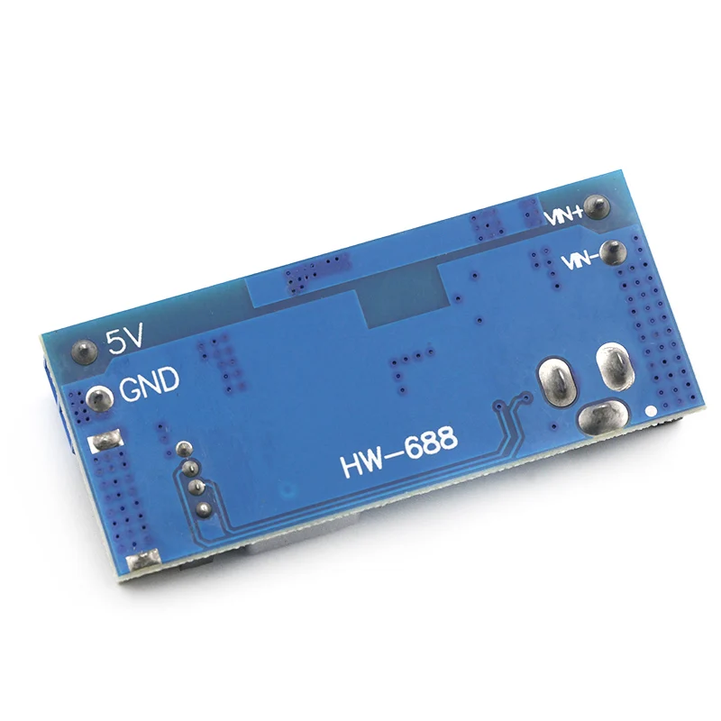 Регулируемый понижающий преобразователь источника питания USB LM2596S 24 В/12 В в 5 А