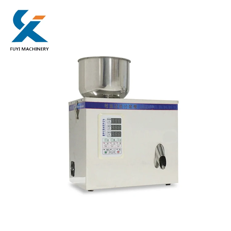 

small quantitative intelligent weighing manual filling machine