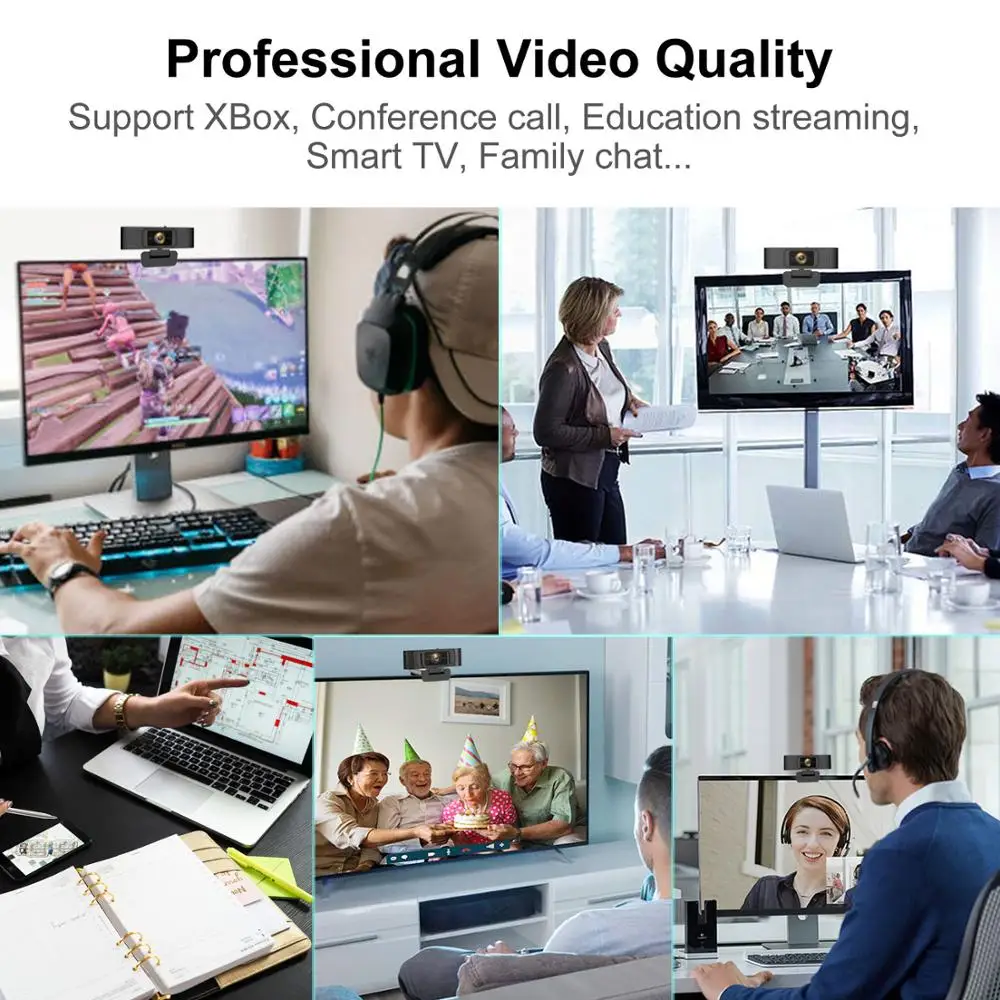 Spedal C928 1080P hd веб камера с затвором конфиденциальности двойные микрофоны Autofocu USB