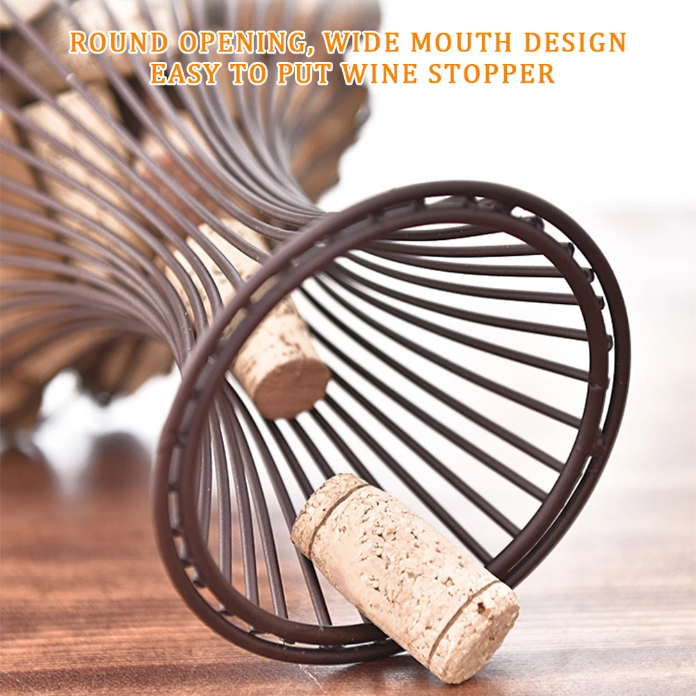 Нордическая клетка орнамент вино пробка контейнер украшение дома ремесло