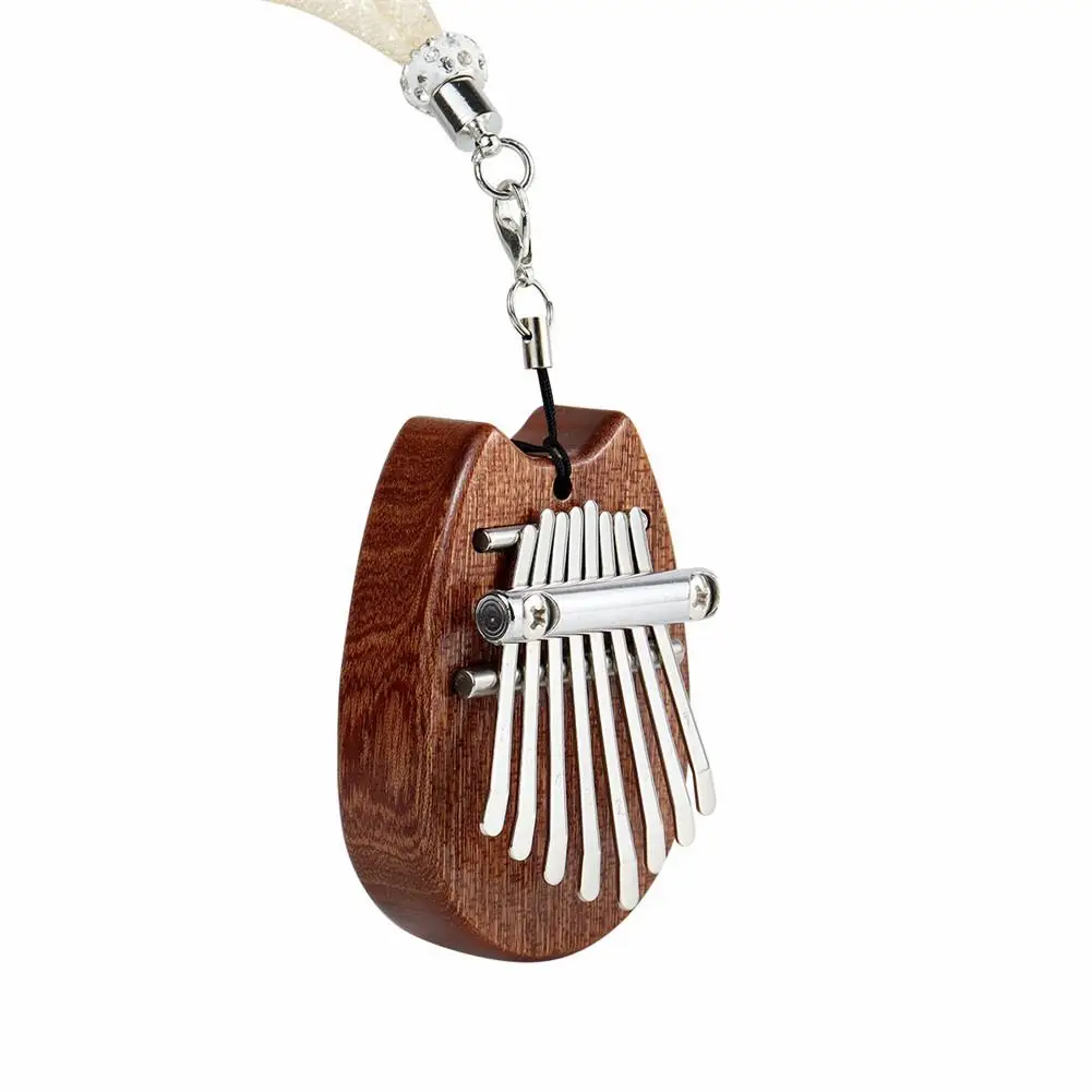 IRIN 8 клавиш мини калимба большой палец фортепиано Mbira санза твердая древесина
