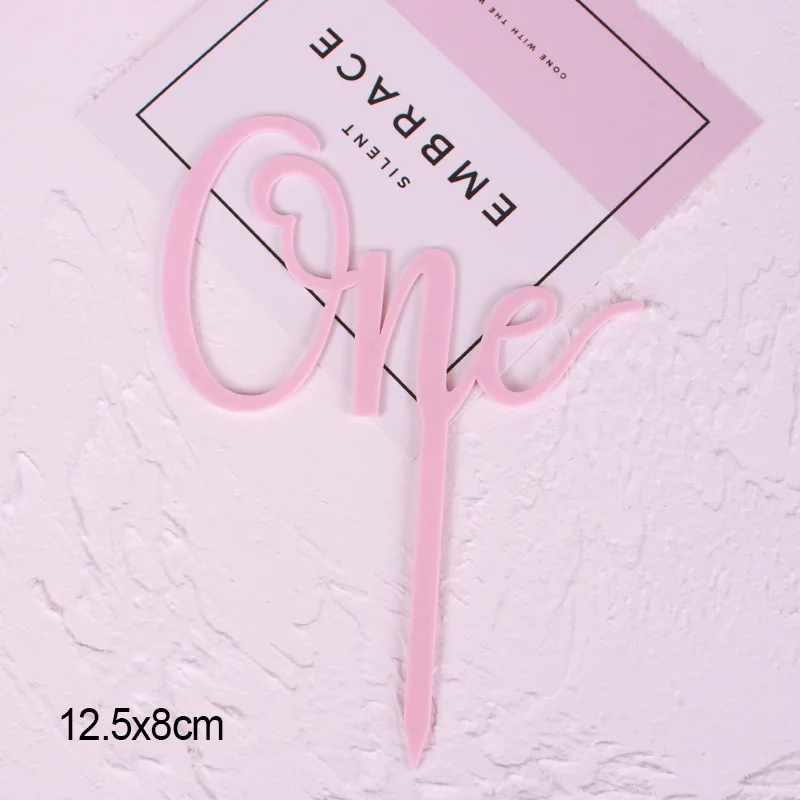 Топпер для торта детского дня рождения Новый Oh Baby декор свадебной вечеринки