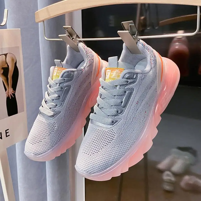 

New listing hot sales summer women net running shoes Breathable sports shoes JZ26