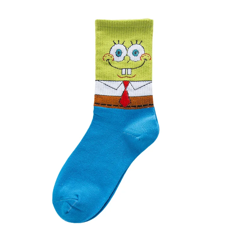 Квадратные брюки Губка Боб сквозвард щупальцы Песчаные Щеки Мультяшные модные