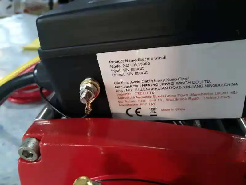 Лебедка 12V 13000 фунтов, электрическая лебедка трос лебедки