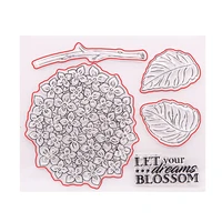 flowers leaves branches metal cutting dies clear stamps for scrapbooking steel craft die cut embossing paper card 2021 new