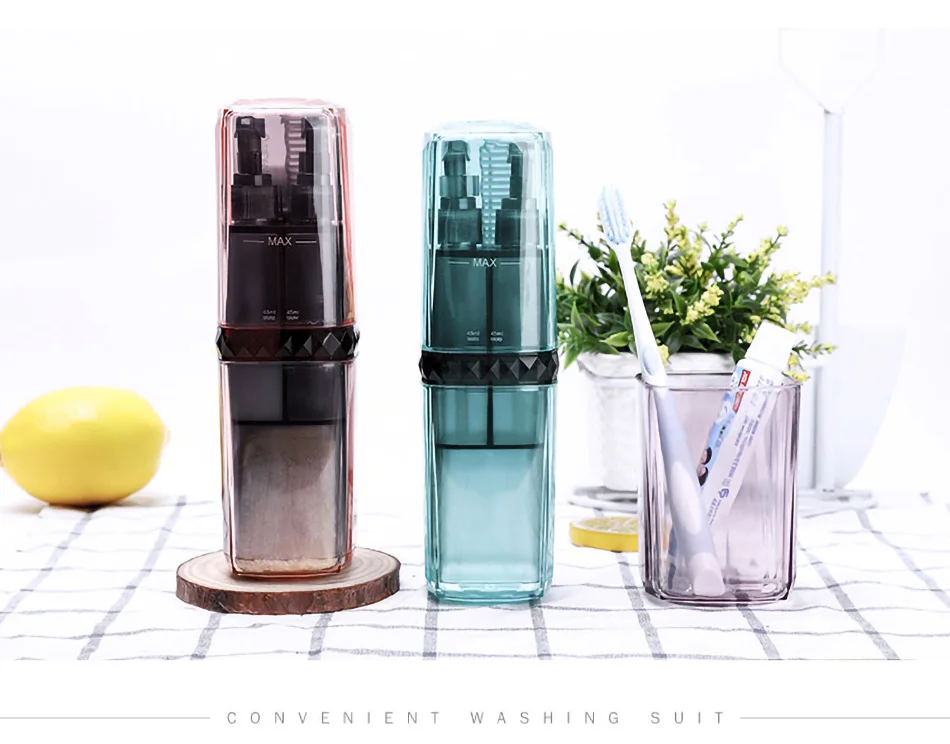 BAISPO Набор для путешествий портативная зубная паста зубная щетка чехол для путешествий стакан для хранения наборы аксессуаров для ванной комнаты