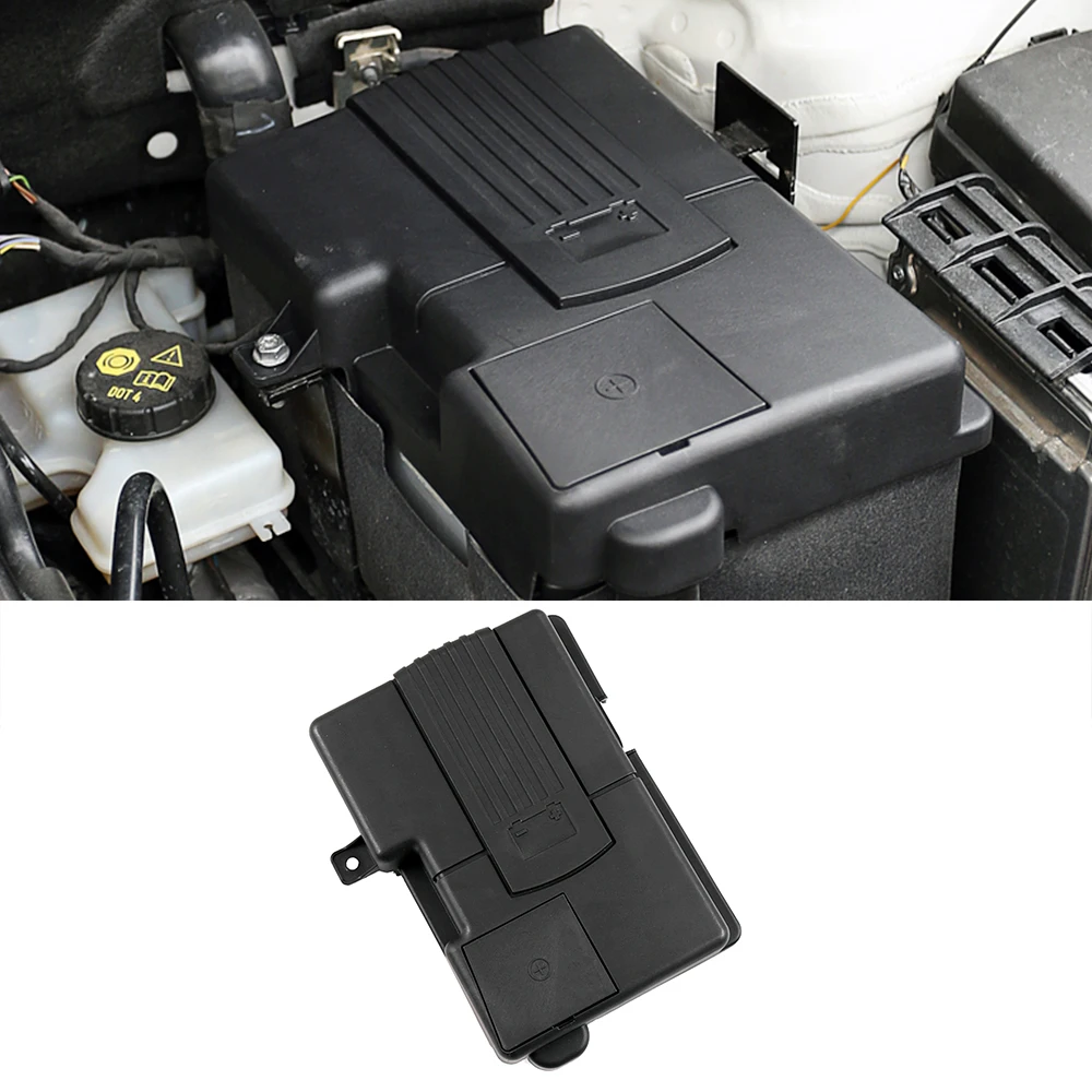 

For Volkswagen VW Jetta MK7 2019 2020 2021 Car Engine Battery Positive Negative Protection Cap Dustproof Cover Rustproof Shell