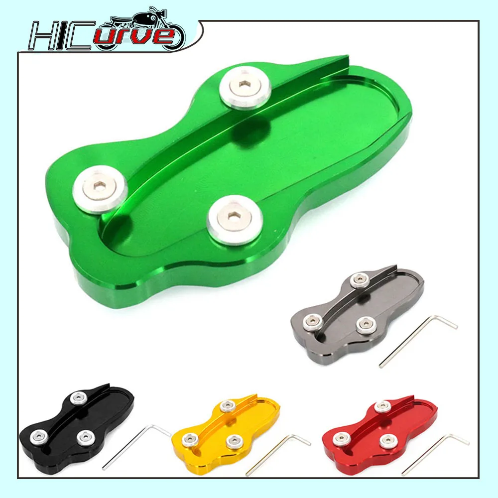 

For KAWASAKI Vulcan VN 900 VN900 CLASSIC 2006-2015 2014 2013 Motorcycle Kickstand Foot Side Stand Extension Pad Support Plate
