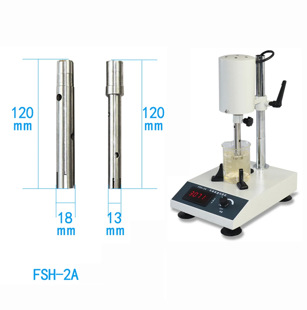 

110V / 220V laboratory high-speed homogenizer digital display emulsification homogenizer organizer FSH-2A