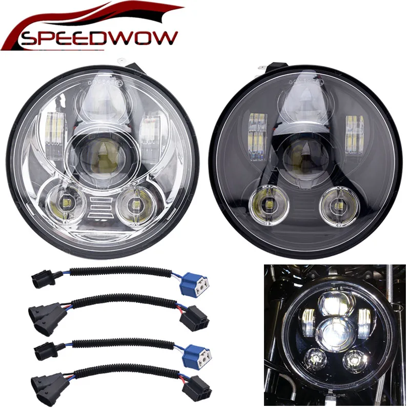SPEEDWOW 9 30V светодиодный головной светильник для Harley Sportster XR1200 XR1200X Motocicleta Del De La Linterna