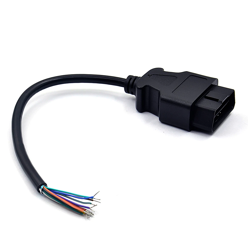 Новинка 2021 16 контактный Женский удлинитель OBD2 кабель для диагностики автомобиля