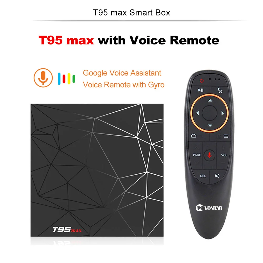 T95 Max Android tv Box 9,0 4 ГБ 32 ГБ 4 ГБ 64 Гб Allwinner H6 2,4 ГГц Wifi Поддержка Google плеер Youtube Smart tv Box PK X96mini TX6