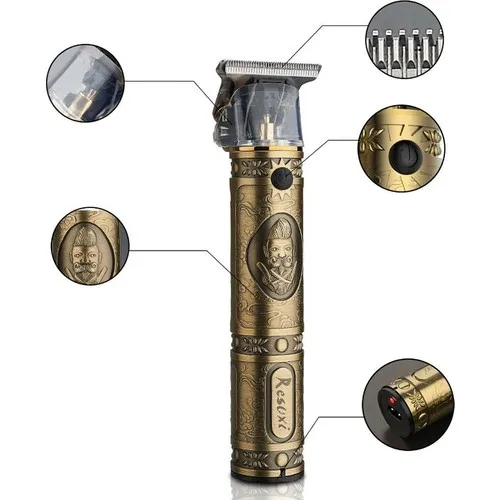 

T-Blade Ense Drawing the Beard Shaving Machine Electric Clipper Mower + Nose Hair Trimmer Professional Barber Hair Cutter Beard shaving