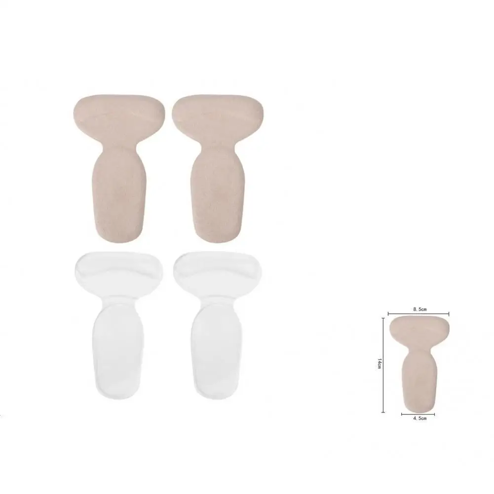 

Non-slip Heel Shoes Insoles Anti-Wear Reusable Shoes Insole High Heel Pads Foot Insoles Heel Pads 2 Pairs