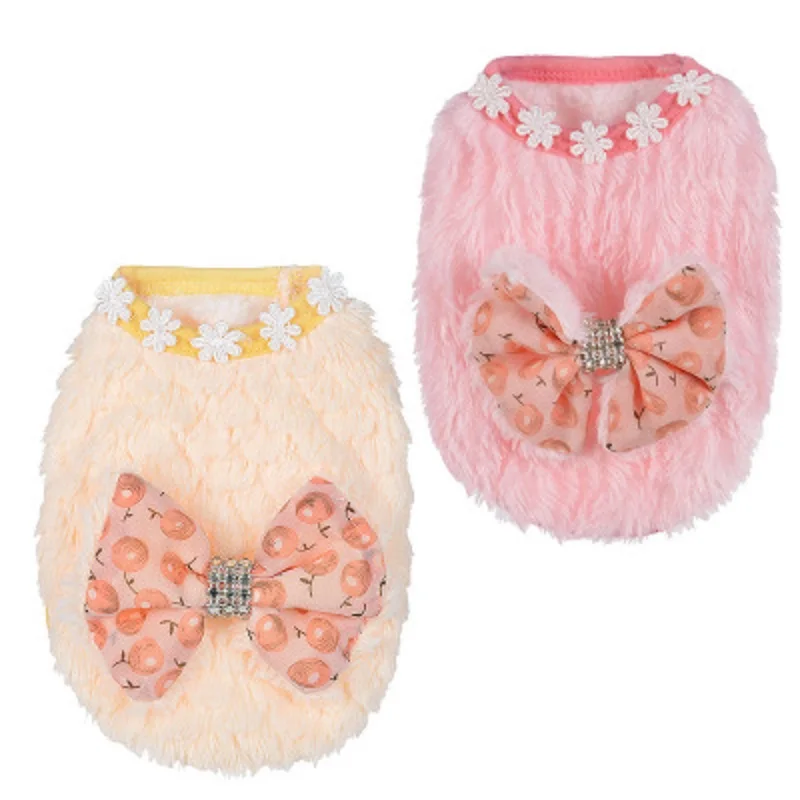 Одежда для собак на осень и зиму одежда щенков Высококачественная хлопковая