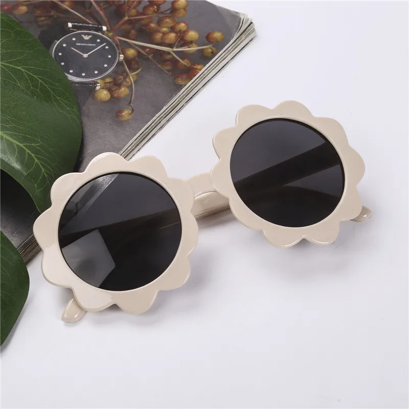 

Children's Kids Sunglasses Sun Glasses Flower Shape Outdoor UV 400 Protection Girls Boys Baby Oculos De Sol Gafas Eyeglasses