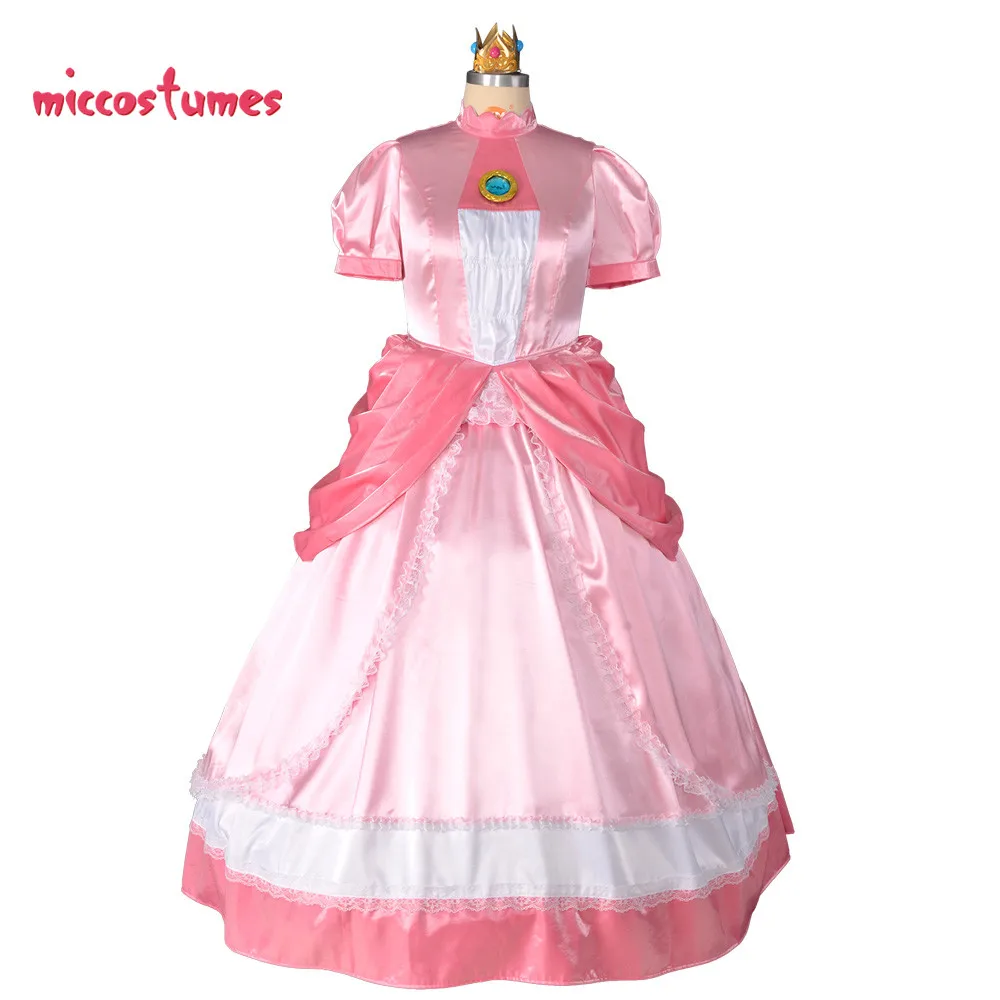 Платье принцессы персикового цвета размера плюс Женский костюм для косплея